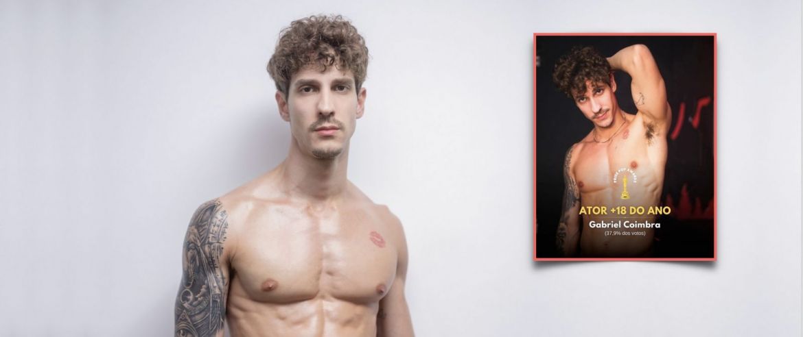 30 ans, 1,85 m, 70 kg, actif, 22 cm très épais, Gabriel Coimbra est élu acteur porno de l’année aux « Pride Pop Awards 2024 »