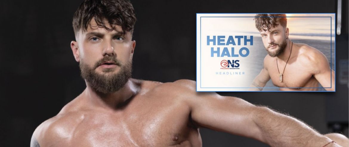 Le beau Heath Halo a signé un contrat en tant que « tête d'affiche » pour Falcon|NakedSword