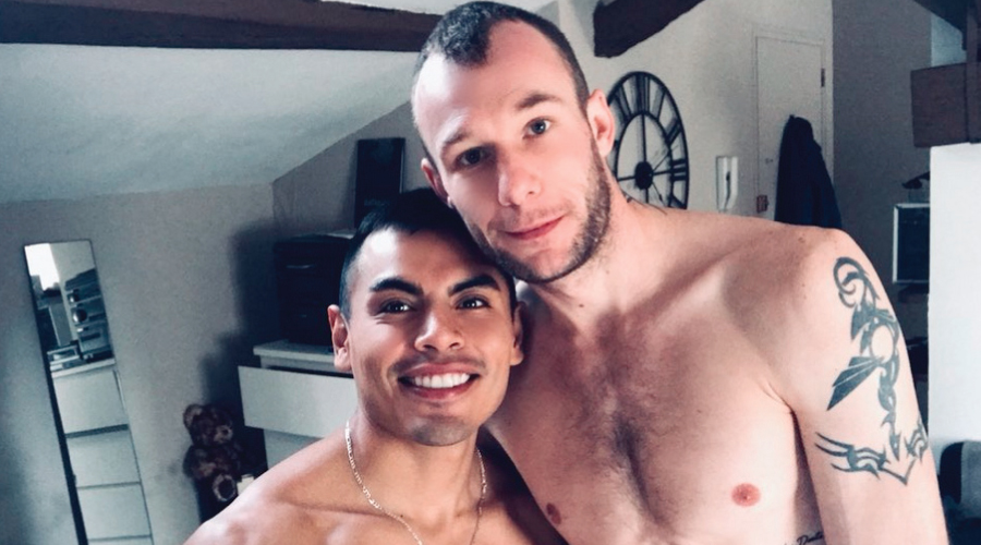 Guillaume Wayne et Danny Azcona : Coup de foudre sur un tournage X !