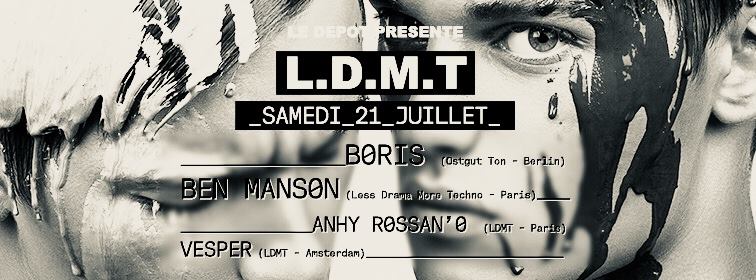 LDMT Hybrid Queer Party with Boris, Ben Manson, Vesper & Ahny