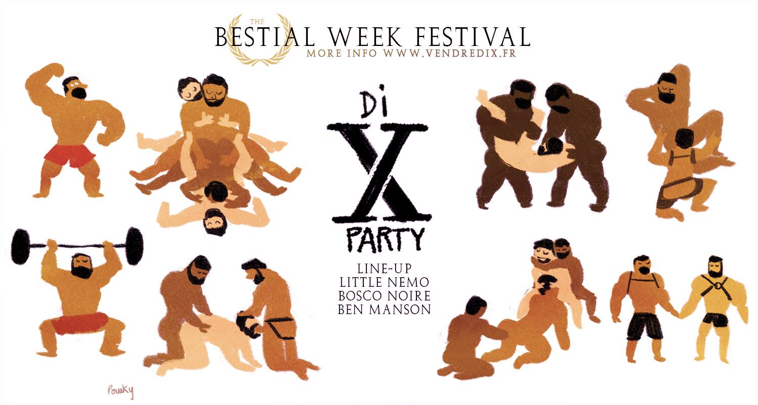 Di X Party - Bestial Week Festival le 5 Août 2018 au dépot