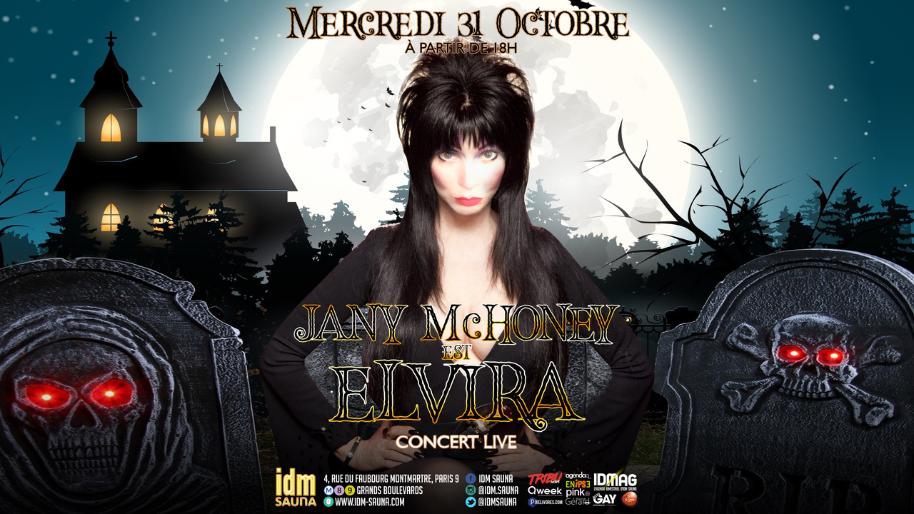 Halloween avec Jany Mc Honey live singer