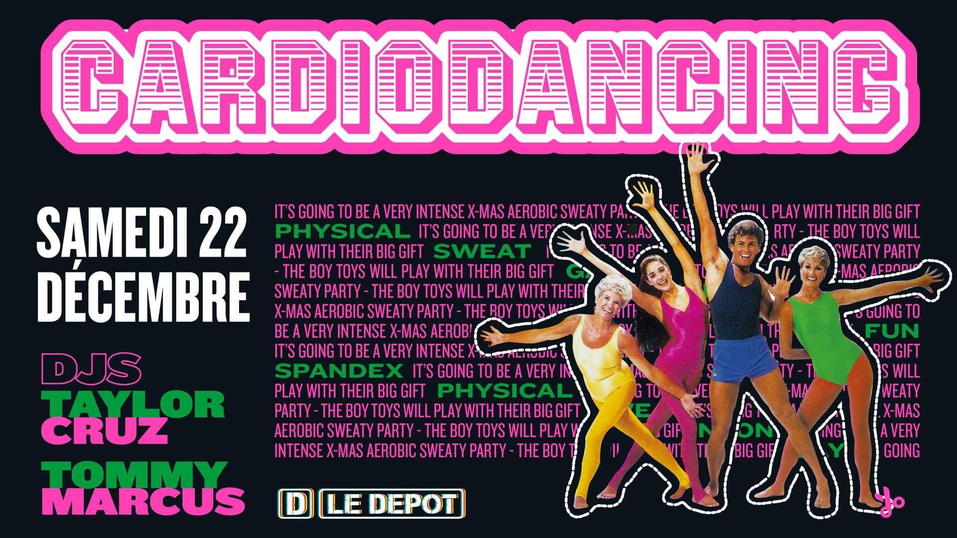 Cardiodancing 22 Décembre 2018 au Dépot !