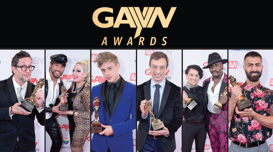 Les lauréats des "GayVN Awards 2019"