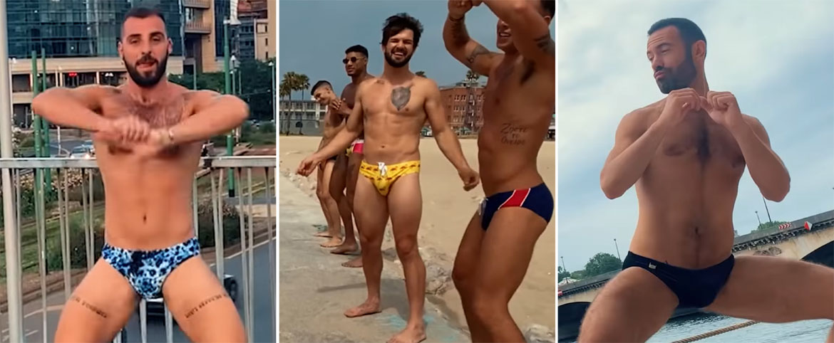 « Gogo Boys Dance Around The World » : Quelques porn stars parmi les beaux mâles dévêtus dans le nouveau clip de Cazwell !