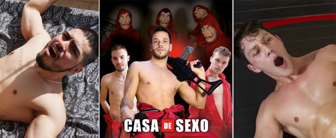 De la passion, du sperme et "Casa de Sexo", le blockbuster de Menoboy cette semaine sur PinkX !