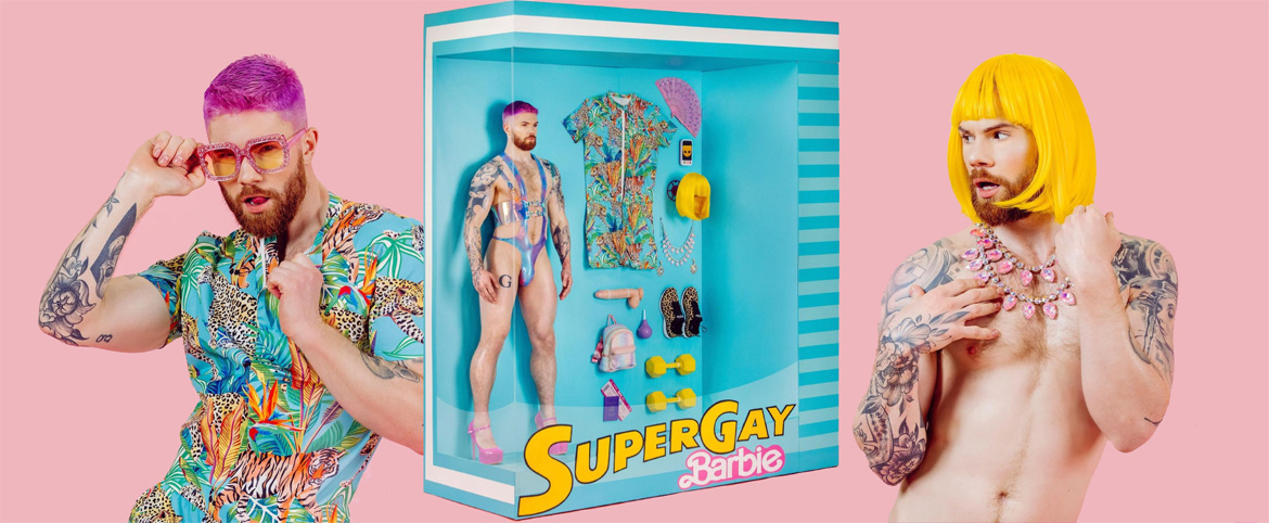 Trop jolie la « SuperGay Barbie » !!!